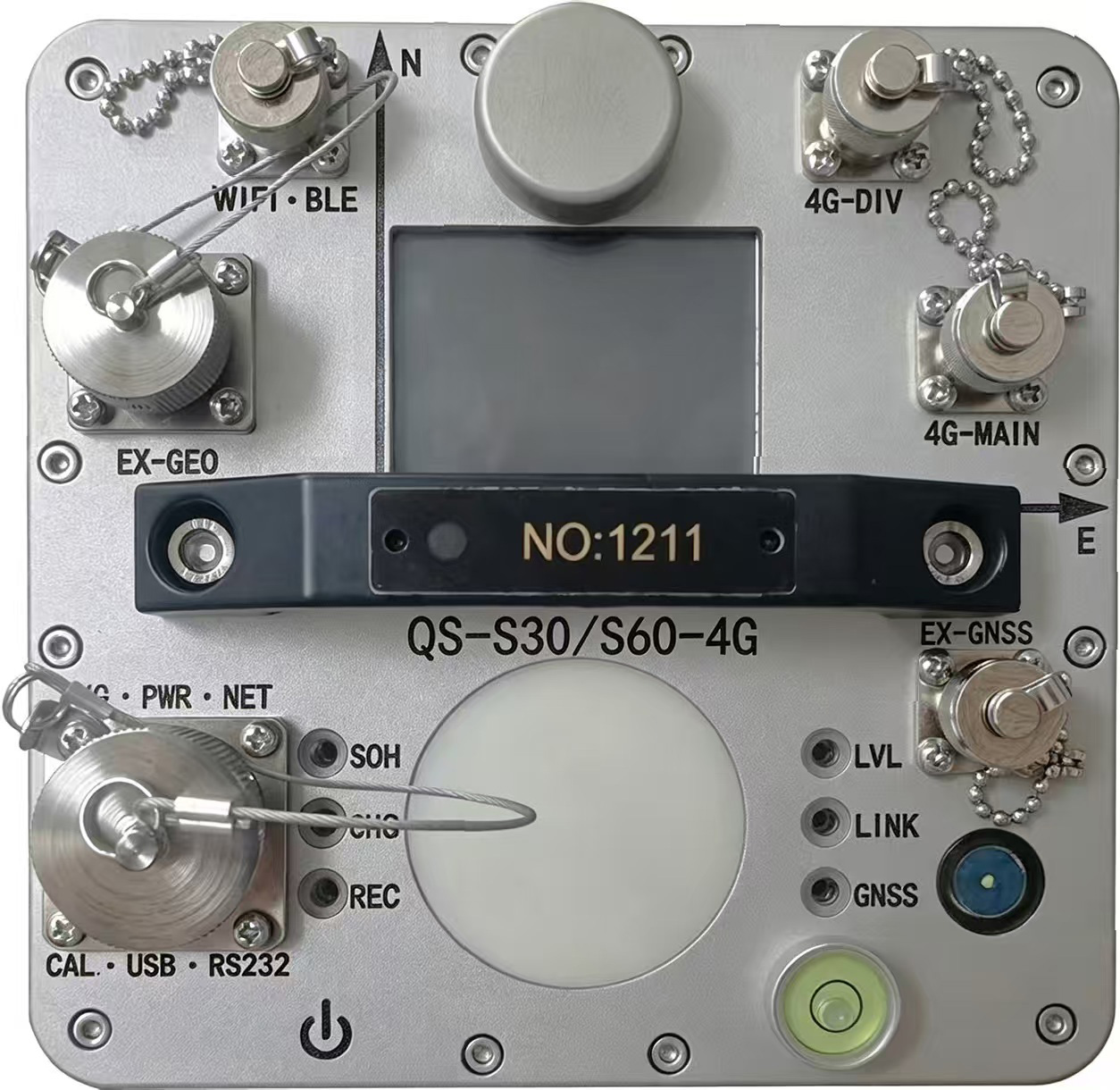 Integrated Digital Seismometer upper lid